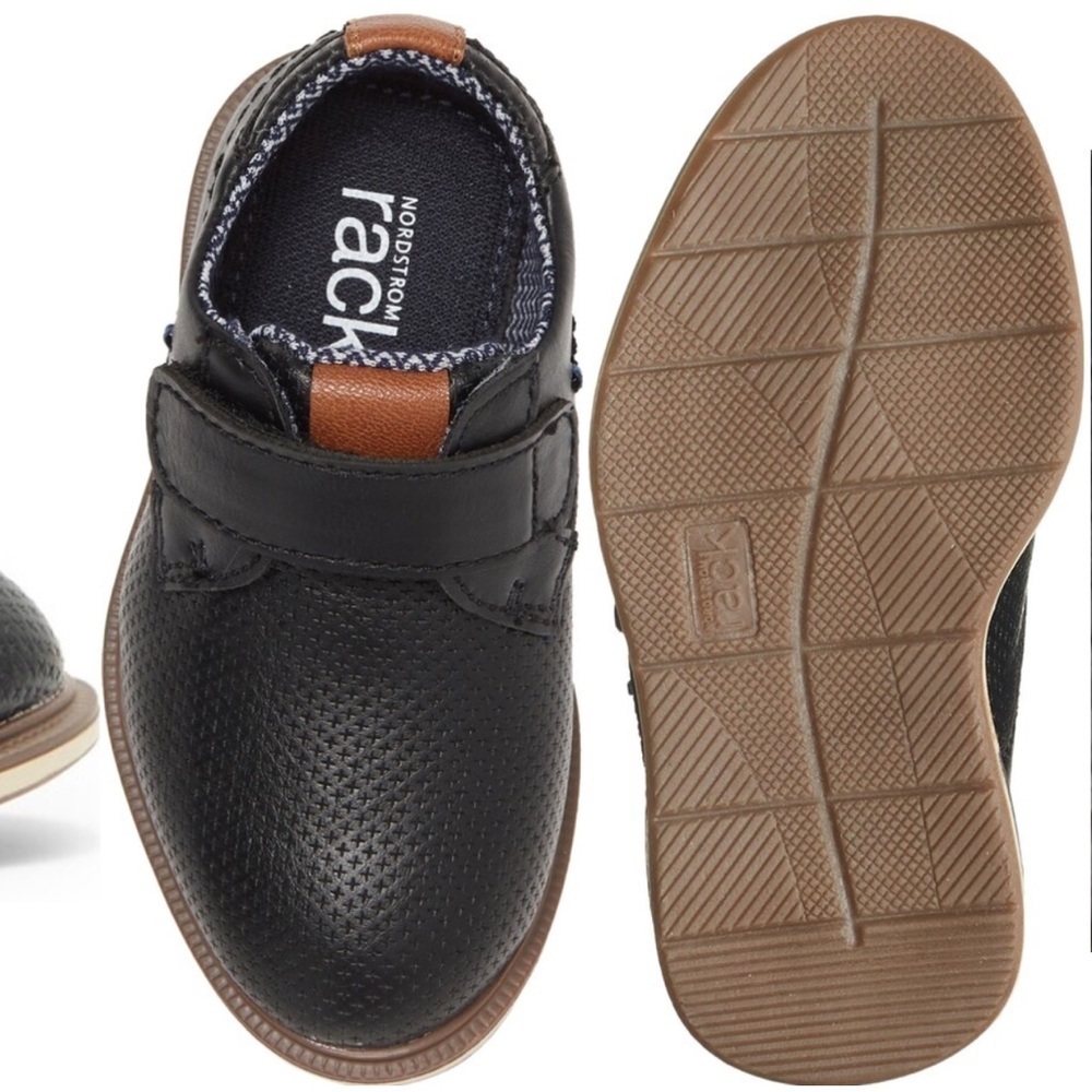 Nordstrom Rack NORDSTROM RACK Kids' Dustin Oxford Dress Shoes Black size 9M